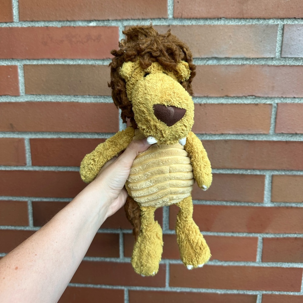 Jellycat Lawrence Lion Snaggle Baggle Plush Toy